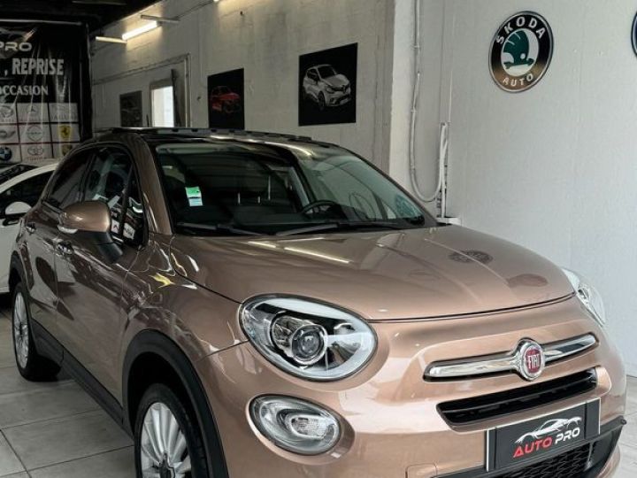 Fiat 500X 60000 KLM BOITE AUTOMATIQUE Marron - 3