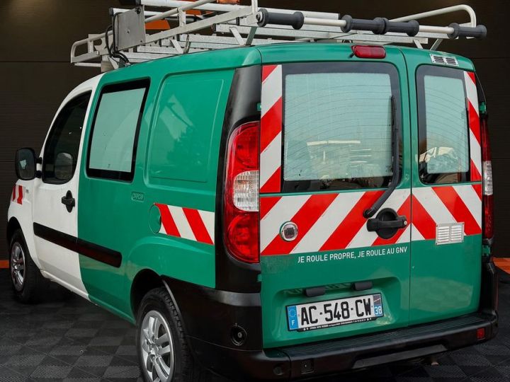 Fiat Doblo 1.3 Multijet 90 Cv Crit'air 1 Galerie de Toit Habillage Bois Rangement Attelage Faible Kilométrage Ok Ct 2027 Blanc - 3