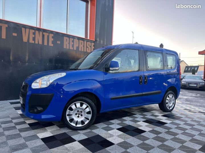 Fiat Doblo 1.6 MULTIJET 16V 90CH DPF S&S TEAM Bleu - 1