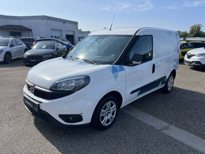 Fiat Doblo II 1.6 BlueHDi 75ch 3Places Clim Régulateur 10750€ H.T. TVA20% BLANC - 4