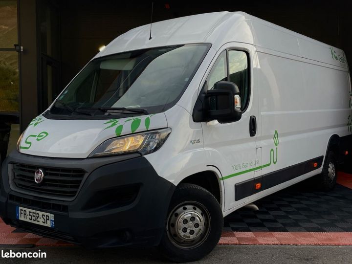 Fiat Ducato 3.5 LH2 3.0 140 Cv Gnv Pack Professionnel Gaz Faible kilométrage Crit'Air 1 TVA Ct Ok 2026 Blanc - 1