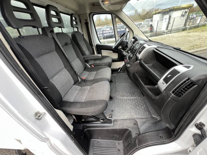 Fiat Ducato Benne 2.3 MJT 130ch Pack Professional 1erMain 3Places Clim GPS TVA20% 18,250 Euro H.T. BLANC - 26