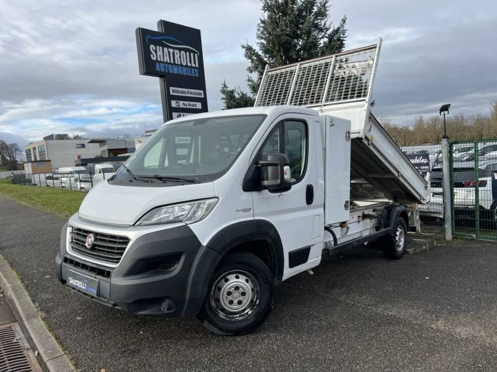 Fiat Ducato Benne 2.3 MJT 130ch Pack Professional 1erMain 3Places Clim Régulateur GPS TVA20% 18,250 Euro H.T. INC. - 1