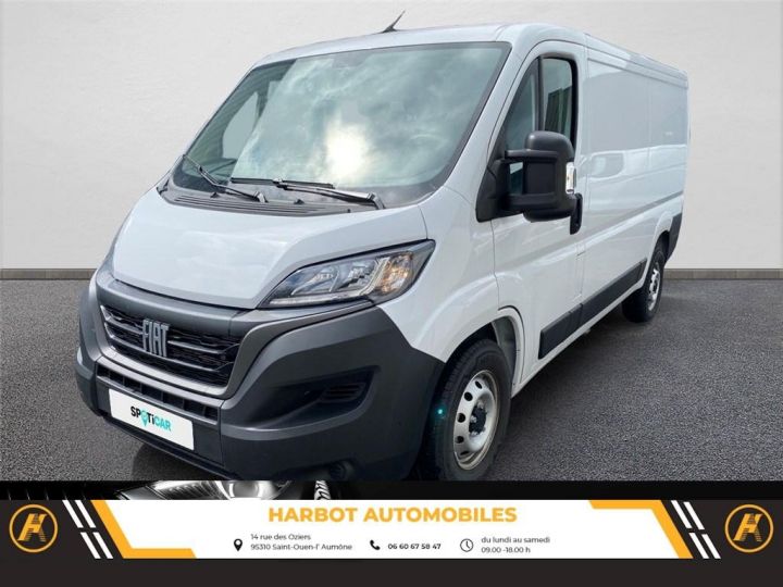 Fiat Ducato fourgon Tole 3.0 m h1 h3-power 140 ch bva business Blanc - 1