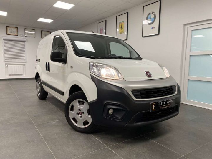 Fiat Fiorino 1.4i- UTILITAIRE 2PLCS- CLIM- 1ermain- CNG Blanc Métallisé - 3