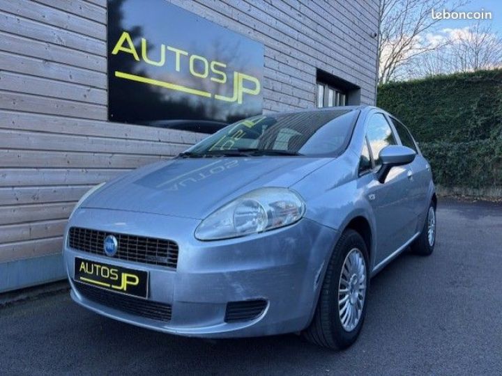 Fiat Grande Punto 1.3 multijet 16v 90 fap sport 5p Gris - 1