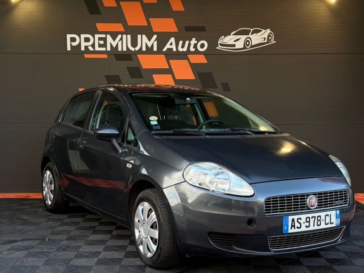 Fiat Grande Punto 1.3 Multijet 75 Cv Dynamic Climatisation Mode City Entretien Ok Ct 2026 Gris - 2