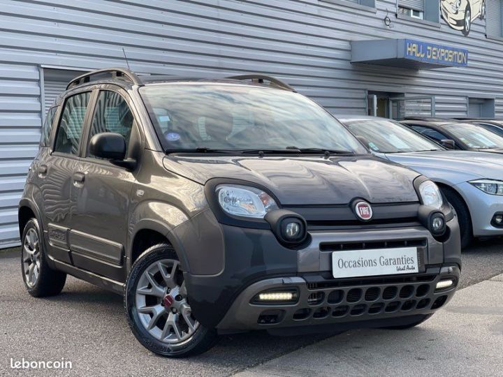 Fiat Panda 0.9 8V TwinAir 85ch S&S City Cross Pack Hiver 1ere Main Gris - 1