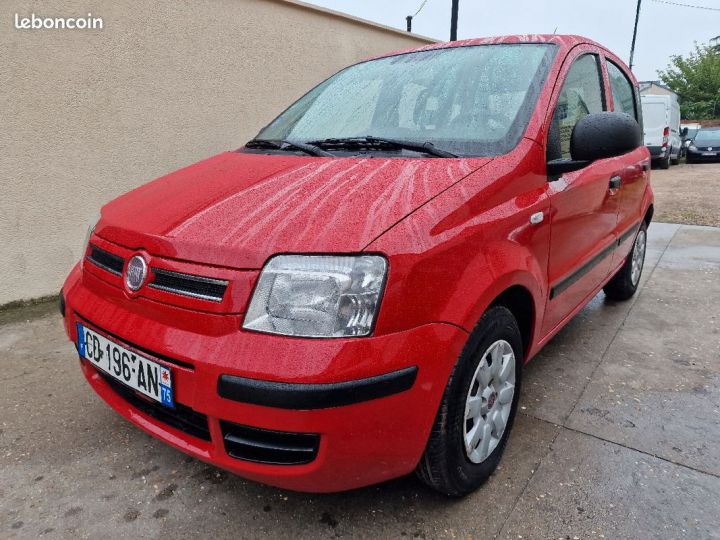 Fiat Panda 1.2 essence 69ch clim entretien a jour garantie 12-mois Rouge - 1