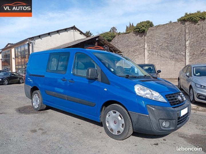 Fiat Scudo 6 places 2013 2.0 Jtd 130 Cv Crit'air 2 Bleu - 1