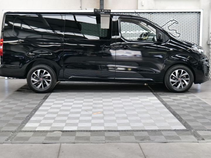 Fiat Scudo fg long 2.0 multijet 180ch bva pro lounge 6 places + 2 porte lateral 1°main francais tva loa lld credit Noir - 3