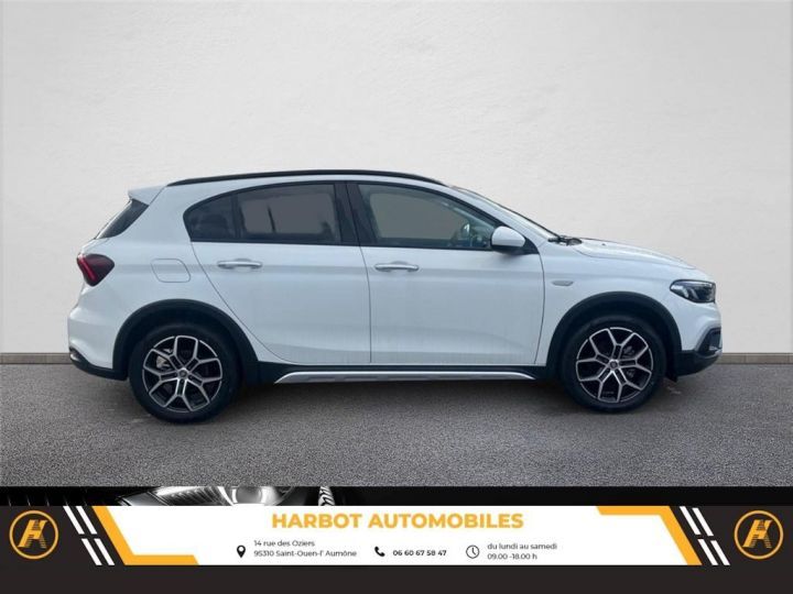 Fiat Tipo ii 5 portes 1.5 firefly turbo 130 ch s&s dct7 hybrid cross BLANC - 4