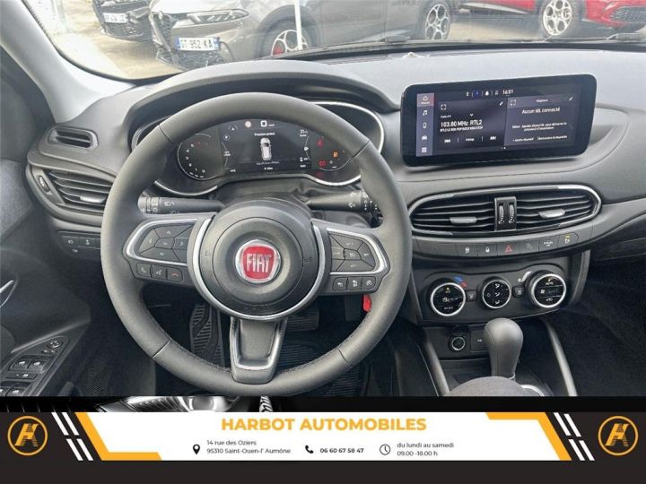 Fiat Tipo ii 5 portes 1.5 firefly turbo 130 ch s&s dct7 hybrid cross BLANC - 12