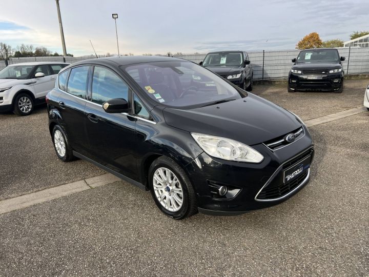 Ford C-Max C Max II 1.6 TDCi 115ch Clim Régulateur GPS ToitPano Entretien a jour NOIR - 2