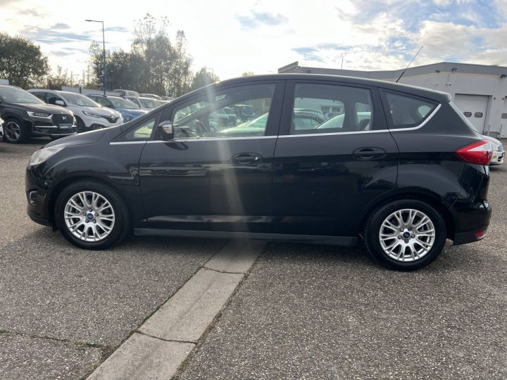 Ford C-Max C Max II 1.6 TDCi 115ch Clim Régulateur GPS ToitPano Entretien a jour NOIR - 9