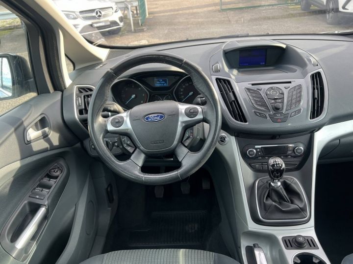 Ford C-Max C Max II 1.6 TDCi 115ch Clim Régulateur GPS ToitPano Entretien a jour NOIR - 15