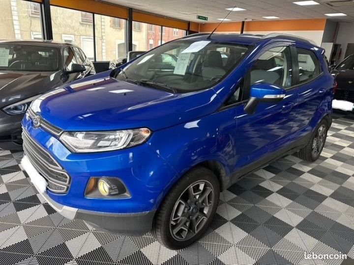 Ford Ecosport Titanium Bleu - 1