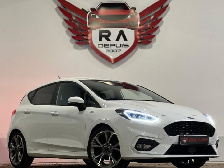 Ford Fiesta 1.0 155CH ST-LINE  Blanc Métallisé - 1