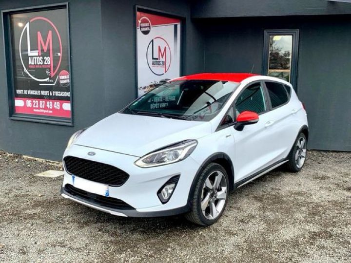 Ford Fiesta 1.0 EcoBoost 125 ch active X BVM6 Blanc - 1