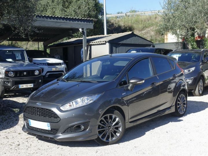 Ford Fiesta 1.0 ECOBOOST 140CH STOP&START ST LINE 5P Anthracite - 1