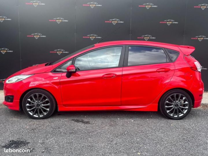 Ford Fiesta 1.0 SCTI 100ch ST-Line ETAT NEUF Rouge - 7