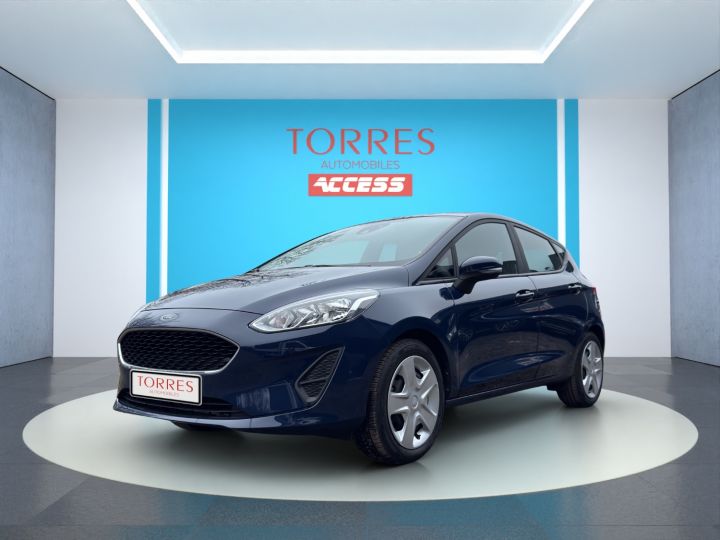 Ford Fiesta 1.1 85 Ch Cool And Connect 1ere Main Bleue - 2