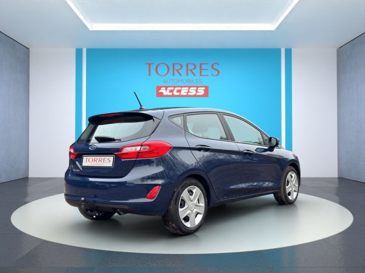 Ford Fiesta 1.1 85 Ch Cool And Connect 1ere Main Bleue - 6