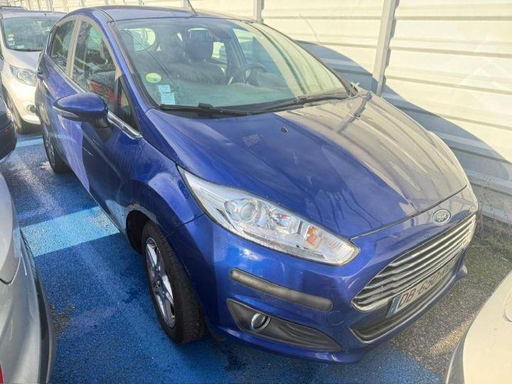 Ford Fiesta 1.5 TDCI 75CH FAP TITANIUM 5P Bleu F - 1