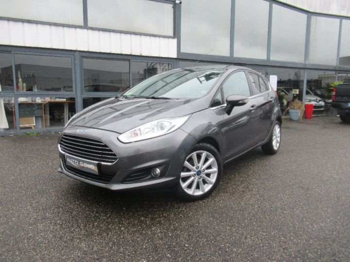 Ford Fiesta 1.5 TDCi 95 Titanium 5 Portes Gris Foncé - 1