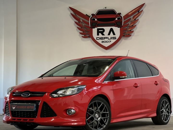 Ford Focus 1,6 EcoBoost 150CH ST LINE  Rouge Métallisé - 2