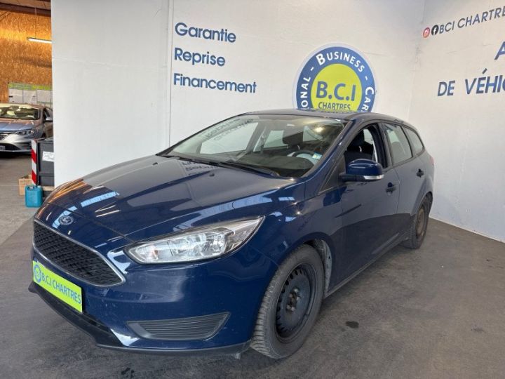 Ford Focus SW 1.0 ECOBOOST 100CH STOP&START TREND Bleu - 3