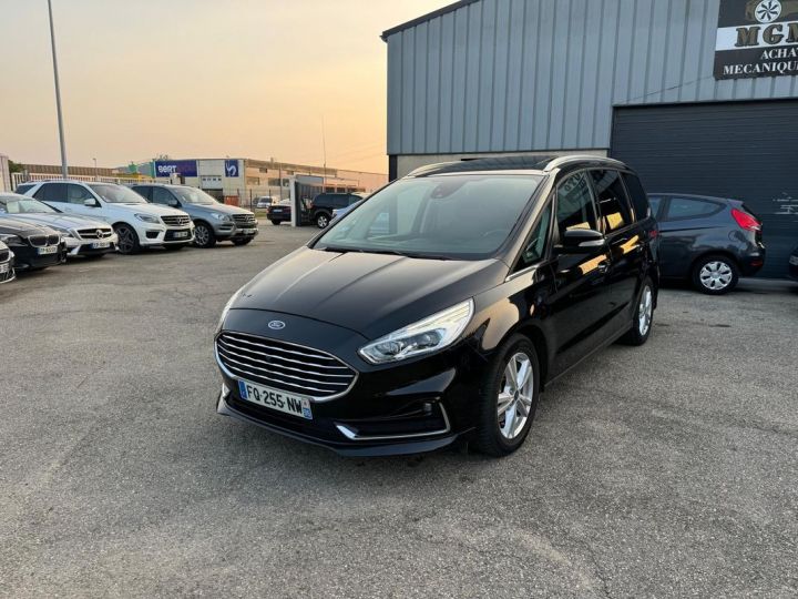 Ford Galaxy 2.0 ecoblue 240 ch titanium 7 places -toit pano toit ouvrant -cuir -camera Noir - 2