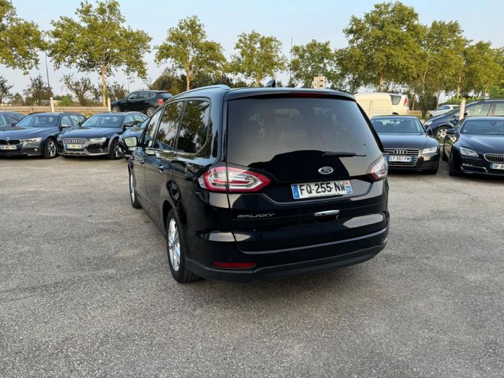 Ford Galaxy 2.0 ecoblue 240 ch titanium 7 places -toit pano toit ouvrant -cuir -camera Noir - 4