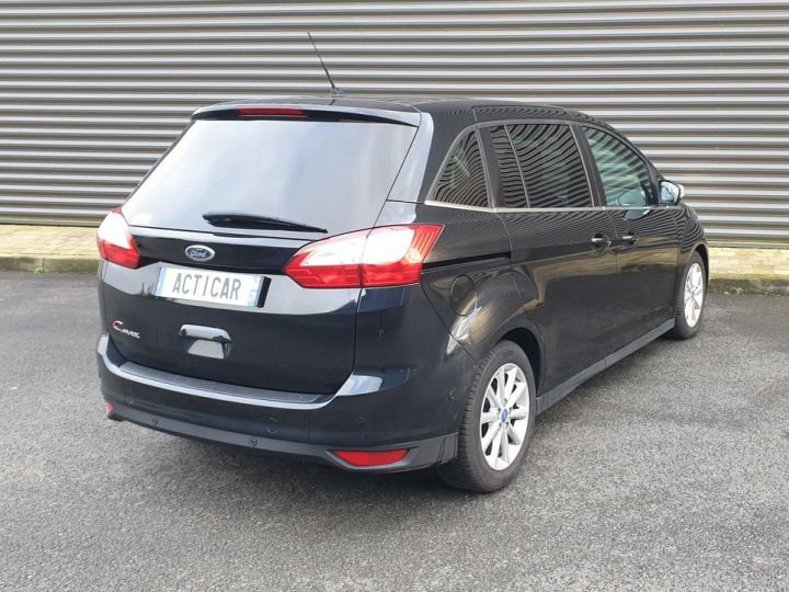 Ford Grand C-MAX II PHASE 2 2.0 TDCI 150 TITANIUM POWERSHIFT .7 PLS .BVA Noir Métallisé Occasion - 25