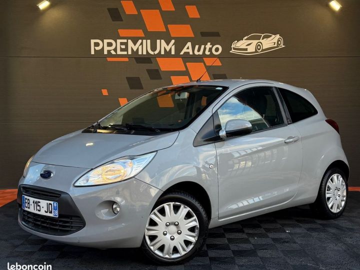 Ford Ka 1.2i 69ch S&S Titanium Climatisation Faible Kilométrage Entretien Ok Ct 2026 Gris - 1