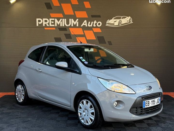 Ford Ka 1.2i 69ch S&S Titanium Climatisation Faible Kilométrage Entretien Ok Ct 2026 Gris - 2