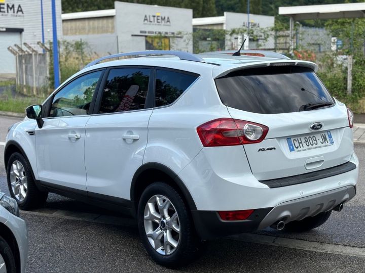 Ford Kuga 2.0 TDCI 140 Trend bv6 1ère Main Blanc - 3