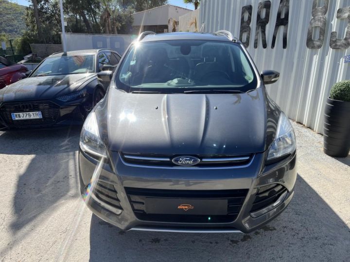 Ford Kuga 2.0 TDCi - 150 - BV Powershift 4x4 II 2013 Sport Platinium PHASE 1 GRIS FONCE - 2