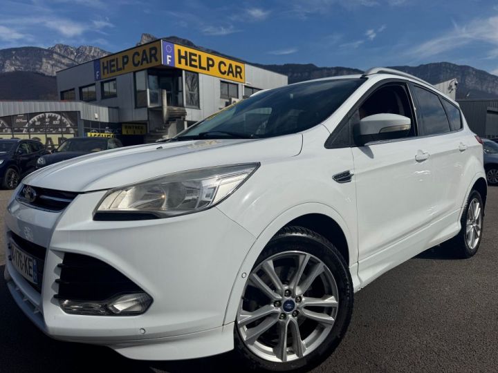 Ford Kuga 2.0 TDCI 163CH FAP SPORT PLATINIUM 4X4 Blanc - 1