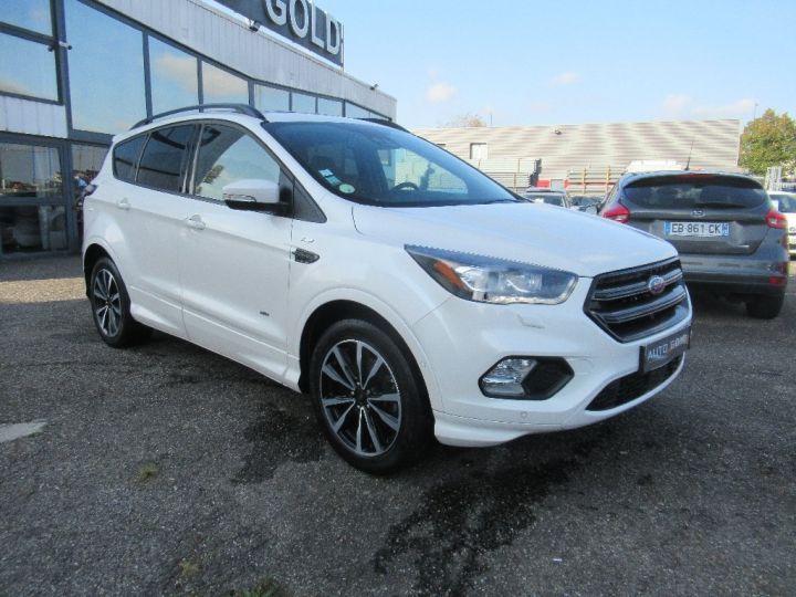 Ford Kuga 2.0 TDCi 180 SetS 4x4 Powershift ST-Line Blanc - 3