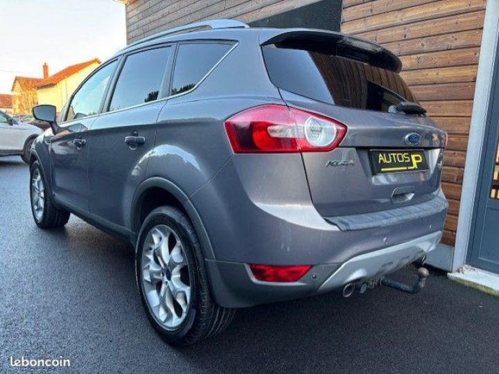 Ford Kuga (2) 2.0 tdci 163 fap individual powershift 4x4 Gris - 2