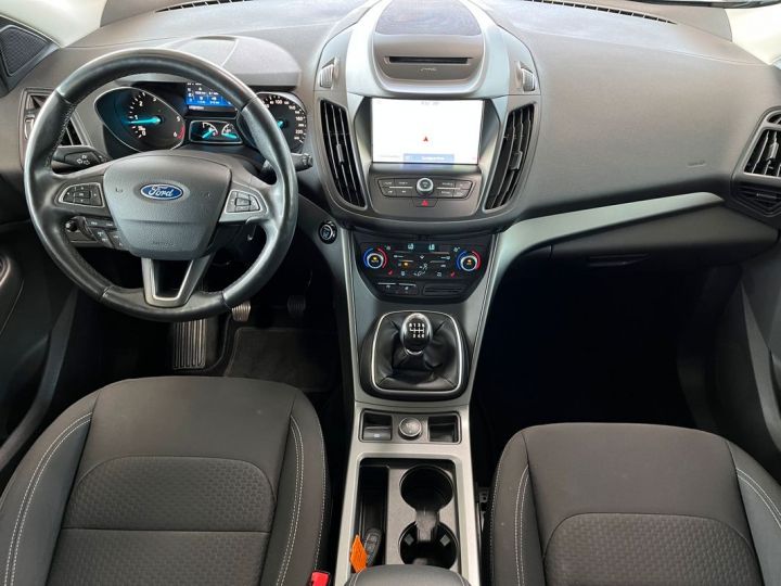 Ford Kuga TDCI 150 ch BVM6 Garantie 6 ans GPS Attelage Régul Bluetooth 17P 315-mois Blanc - 4