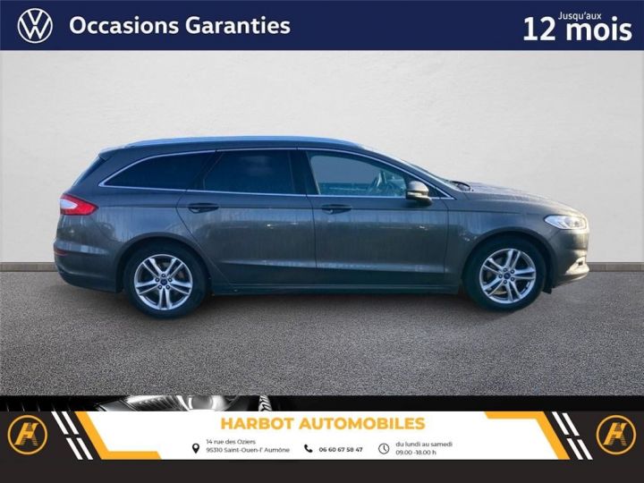 Ford Mondeo iv 2.0 tdci 150 titanium Gris foncé - 4