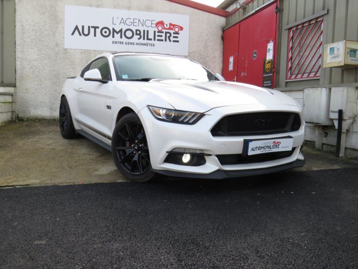 Ford Mustang 5.0 V8 Black Shadow edition Blanc - 5