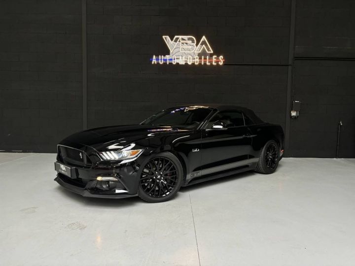 Ford Mustang (6) Convertible V8 BVA6 GT Noir - 1