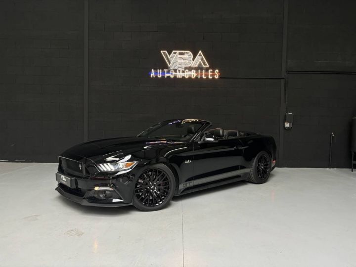 Ford Mustang (6) Convertible V8 BVA6 GT Noir - 5