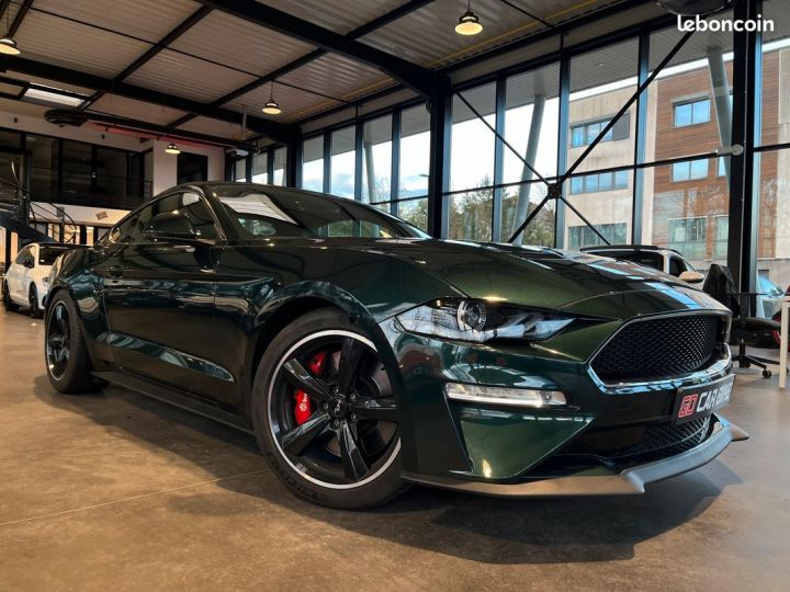 Ford Mustang Bullitt 5.0 V8 460 ch Suivi Complet Chaque Année Chez Malus inclus GARANTIE 6 ANS LED Suspension pilotée B&O Camera 19P 679-mois Vert - 2