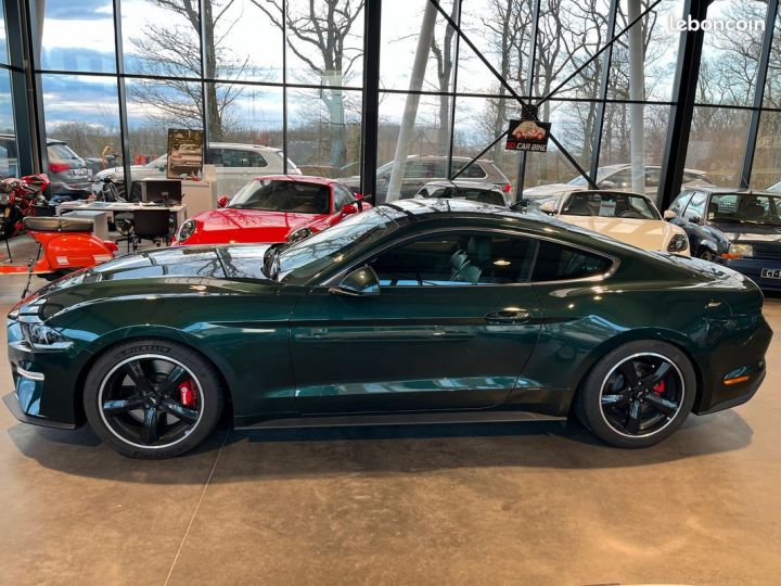 Ford Mustang Bullitt 5.0 V8 460 ch Suivi Complet Chaque Année Chez Malus inclus GARANTIE 6 ANS LED Suspension pilotée B&O Camera 19P 679-mois Vert - 9