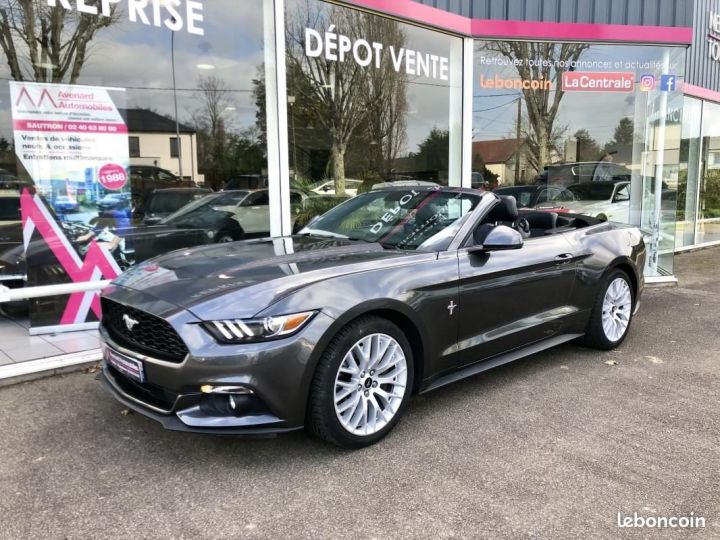 Ford Mustang CONVERTIBLE 2.3 EcoBoost 317 Gris - 1