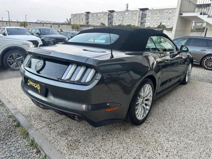 Ford Mustang CONVERTIBLE 5.0 V8 421 GT Gris F - 8